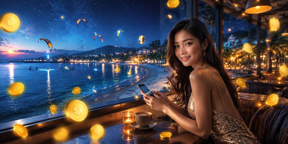 Người dùng đăng ký và nhận thưởng cược tại quán cà phê Mũi Né Việt Nam